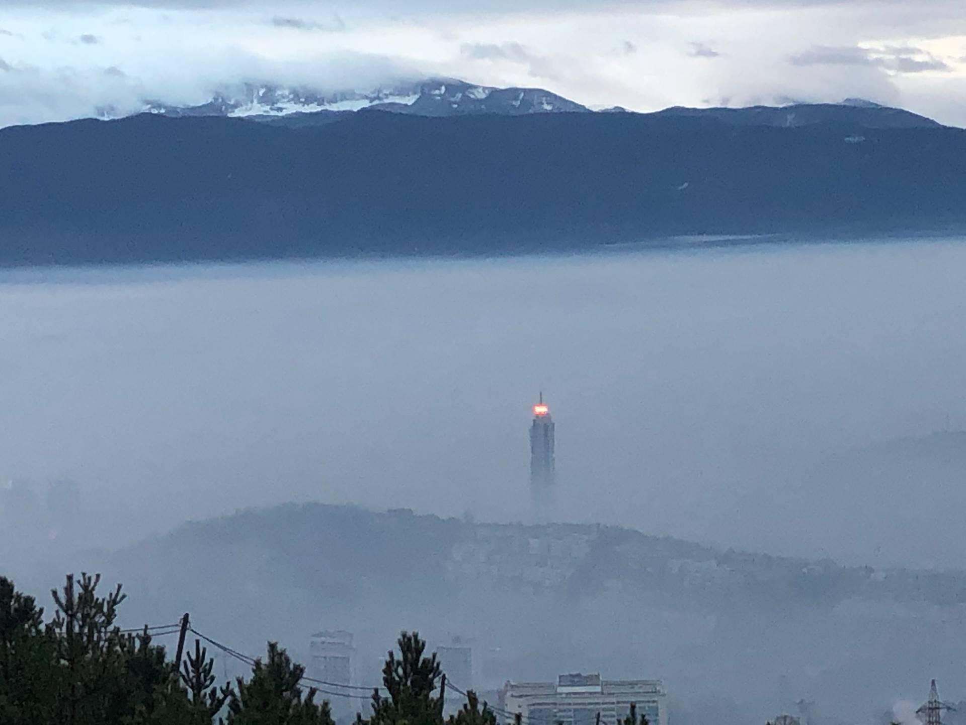 U večernjim satima ponovo rast zagađenja zraka u Sarajevu