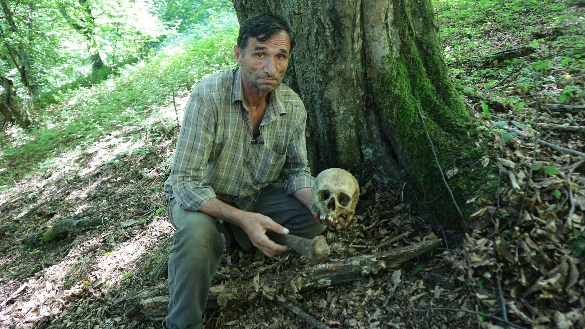 Nukić je prije nekoliko dana pronašao ljudsku lobanju i jednu kost - Avaz
