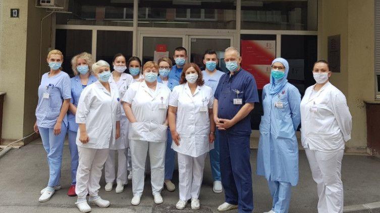 Dio ljekarskog tima Opće bolnice - Avaz
