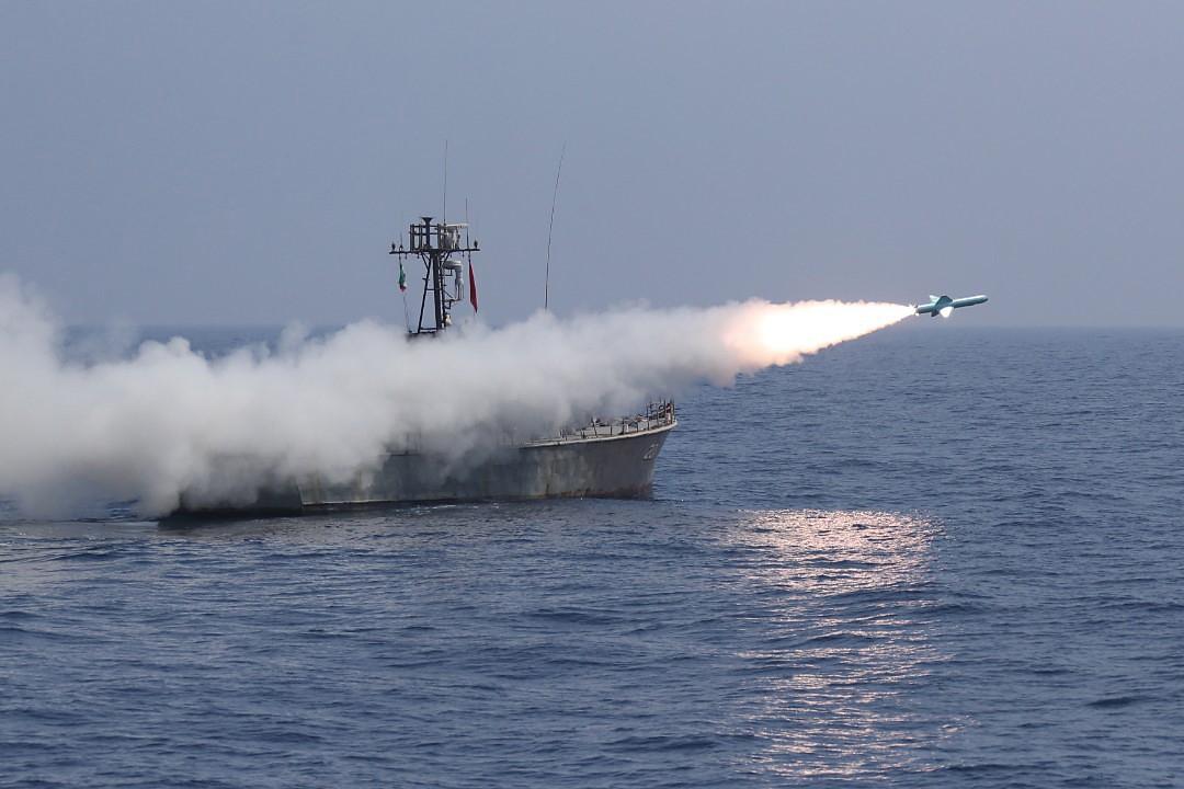 Protubrodsku raketa Nasr-1 ispaljena s ratnog broda tokom vojne vježbe iranske mornarice - Avaz