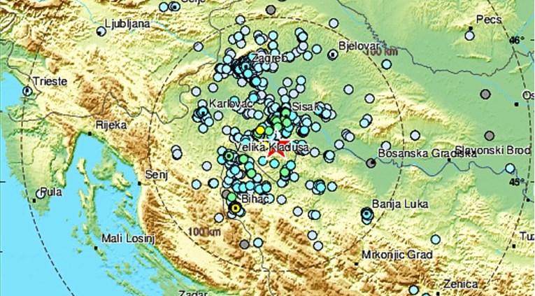 Zemljotres u okolini Petrinje i Gline - Avaz