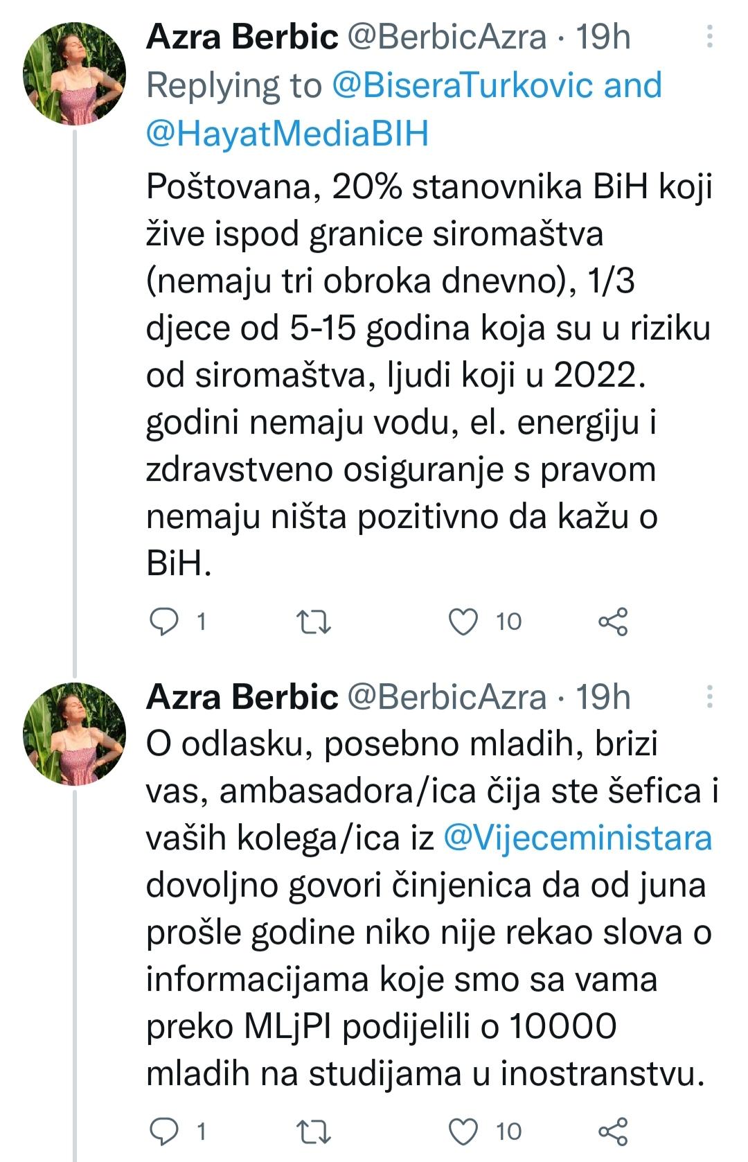 Komentari na izjave Bisere Turković - Avaz