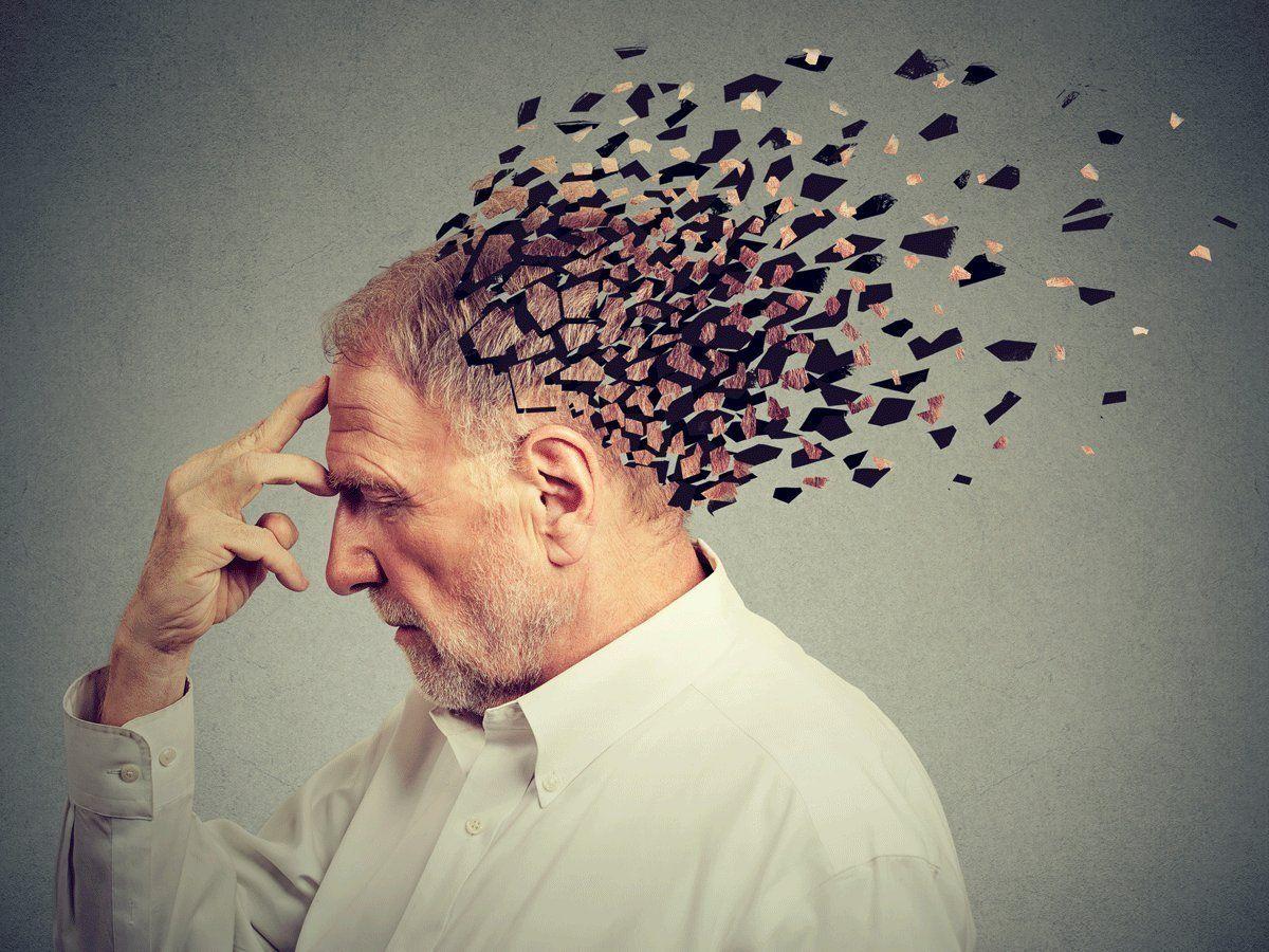 Demencija dovodi do propadanja dijelova mozga