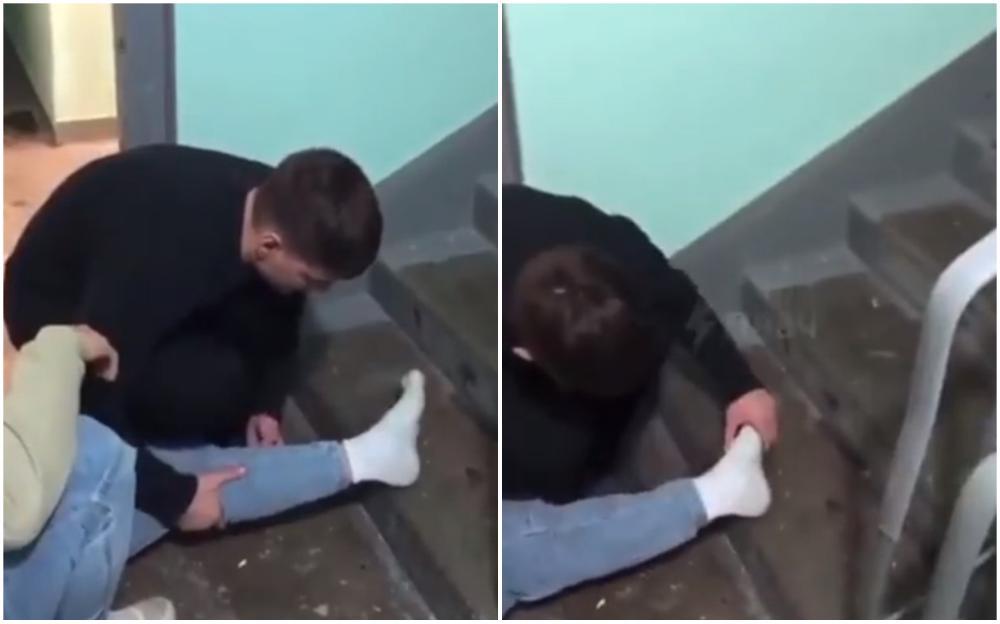 Uznemirujući video: Mladić u Rusiji lomi nogu prijatelju da izbjegne mobilizaciju