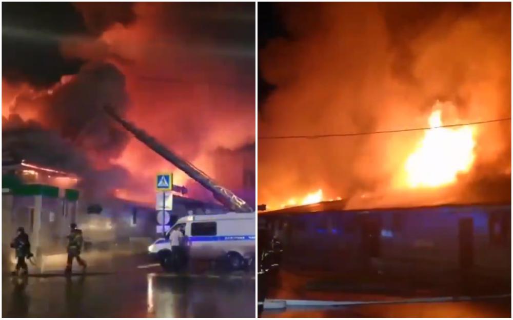 Video / Požar u ruskom kafiću, poginulo najmanje 13 osoba