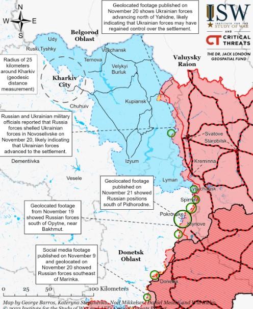 Karta napada na Ukrajinu - Avaz