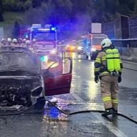 Državljaninu BiH izgorio automobil u austrijskom tunelu