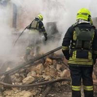 U napadu ruskih dronova zapaljen hotel u ukrajinskom crnomorskom gradu