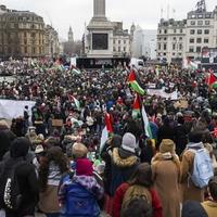 Stotine hiljada se okupilo na maršu za Palestinu u Londonu
