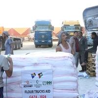 "Merhamet" i Rijaset IZ BiH obezbijedili još 360 tona brašna za ugroženo stanovništvo u Gazi